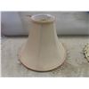 Image 8 : Eight Lamp Shades Including Fabric and Glass