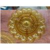 Image 3 : Depression Glass Rubbed Bowl With Ornate Silver Overlay, Tophat Toothpick Holders, Candle Stick Hol