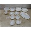 Image 1 : Twenty-Two Piece Federal Glass Golden Glory Pattern Milk Glass Set