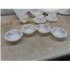 Image 3 : Twenty-Two Piece Federal Glass Golden Glory Pattern Milk Glass Set