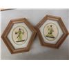 Image 2 : Eight Framed Petit Point Prints, Largest 10 x 10, Plus Framed Picture, 13 x 11
