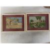 Image 6 : Eight Framed Petit Point Prints, Largest 10 x 10, Plus Framed Picture, 13 x 11