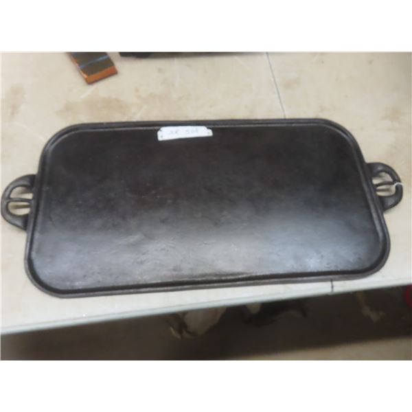McClary's 14 x 26 Cast Iron Long Pan