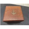 Image 11 : Antique Brass Marine Sextant With Wooden Case