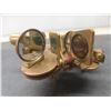 Image 8 : Antique Brass Marine Sextant With Wooden Case