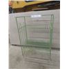 Image 1 : Metal Vinyl Record Storage Shelf, 27 x 18 1/2 x 14