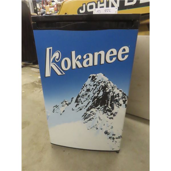 Kokanee Bar Fridge, 33 1/2 x 20 x 21, Missing Shelves and Drawer