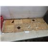 Image 1 : Antique Ten Edison Thick Diamond Disc Records in Good Condition