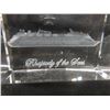 Image 6 : Royal Caribbean Adventures of the Sea and Rhapsody of the Seas Crystal Block Collectibles,, Small C