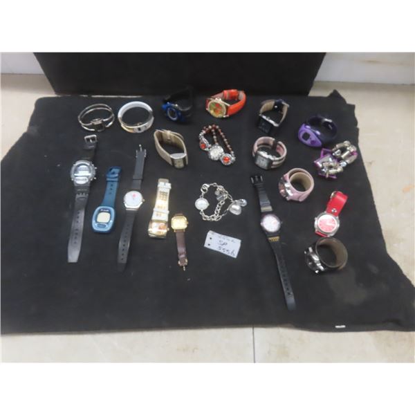 19 Assorted Wearable Watches