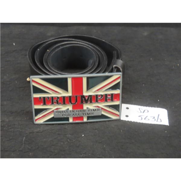 Triumph Motorcycle Belt Buckle
