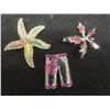 Image 5 : Seventeen Vintage Rhinestone Brooches