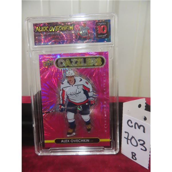 Graded Alex Ovechton Pinti Dazzler Card