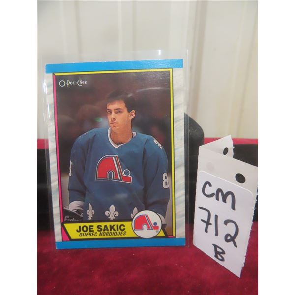 Joe Sakic Rookie Card