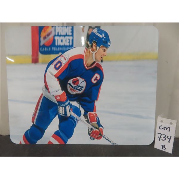 Dale Hawerchuk Winnipeg Jets 8 X 10 Metal Sign
