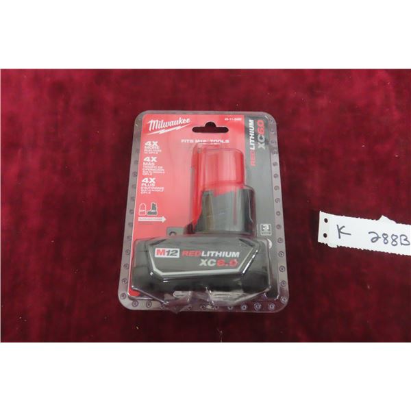 New Milwaukee M12 XC 6.0 Battery