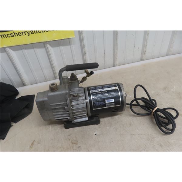 Yellow Jacket Two-Stage Super Vacuum Pump, Tested Working