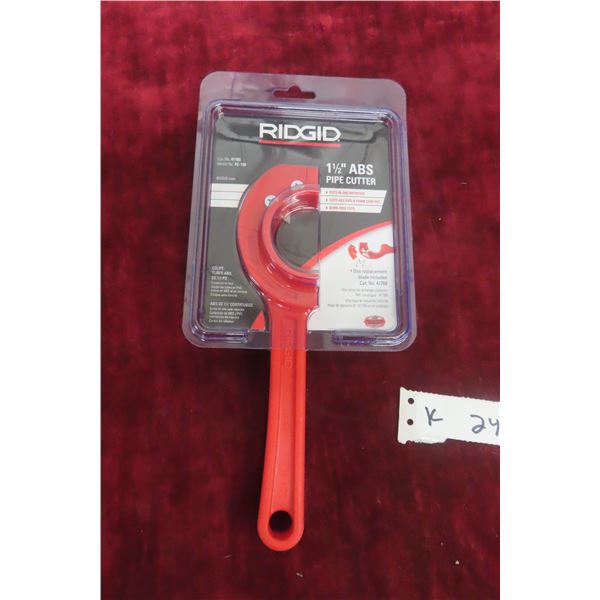 New Ridgid 1 1/2" ABS Pipe Cutter