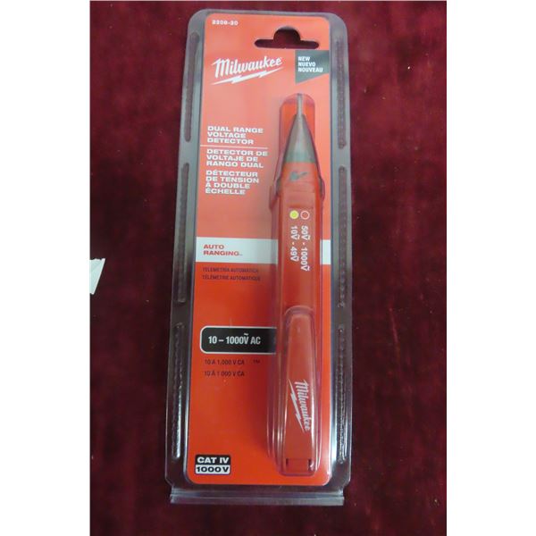 New Milwaukee Dual-Range Voltage Detector