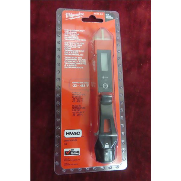 New Milwaukee Non-Contact Voltage Detector With Infrared Thermometer