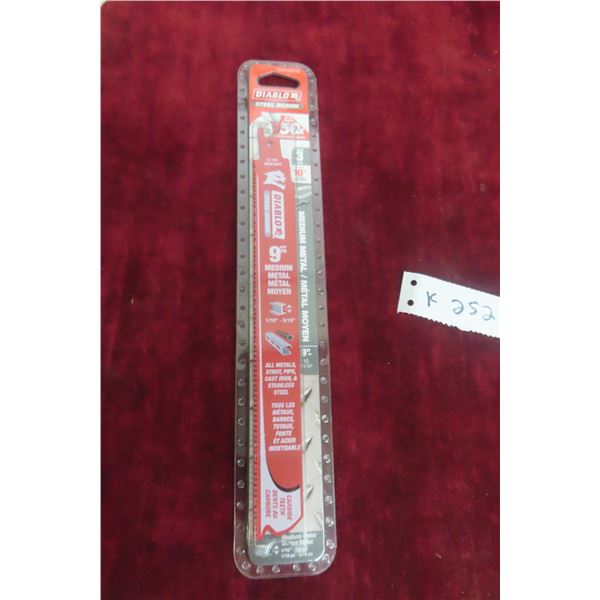 Three Pack New Diablo 9" Saw Blades