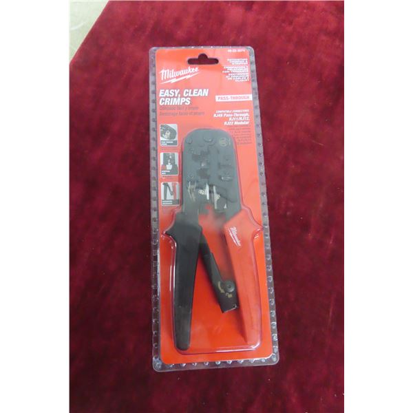 New Milwaukee Ratcheting Crimper and Wire Stripper Tool