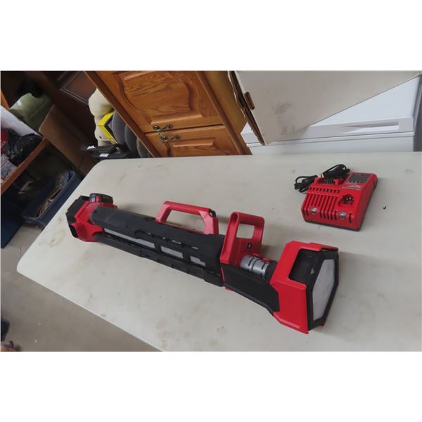 Milwaukee Rocket Dual Power Tower Light, 18V, With Charger, Tested Working