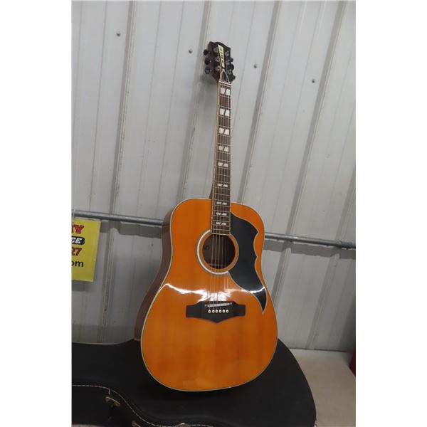 Vintage EKO Ranger VI VR Acoustic Guitar With Case