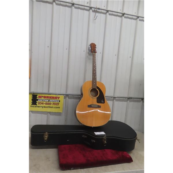 Epiphone AJ-15 NA Acoustic Guitar With Hard Case