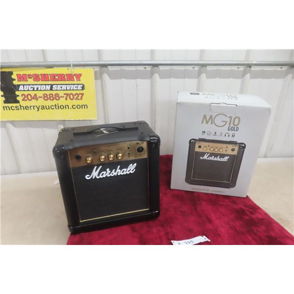 New Marshall MG10 Gold 10-Watt Two-Channel Guitar Amplifier