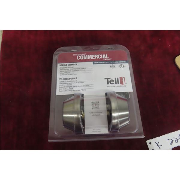 New Commercial Grade Deadbolt "Tell"
