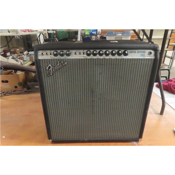 1970 Fender Super Reverb Tube Amp – Fully Restored, Classic Vintage Tone