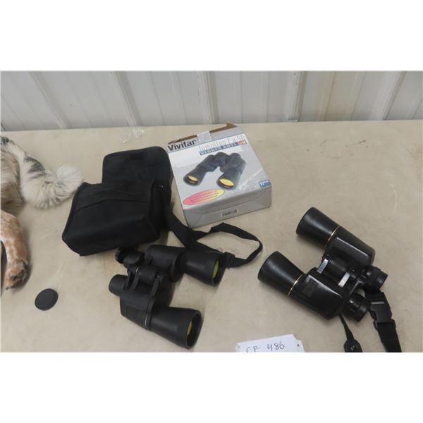 Vivitar 7 x 50 Binoculars and Bausch & Lomb Binoculars