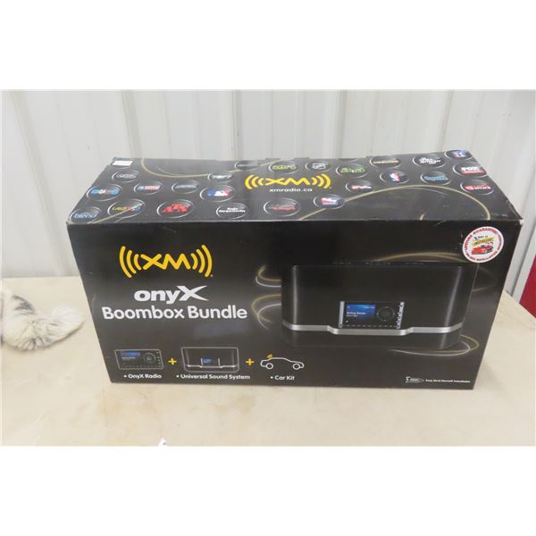 XM Onyx Boombox Bundle