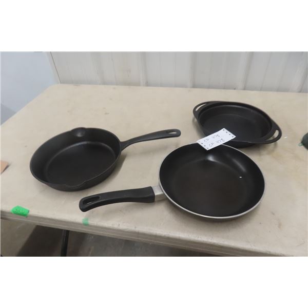 Three Frying Pans - 2 Cast