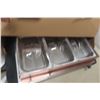 Image 5 : Home Craft 3 Station Stainless Steel Buffet Server With Warming Tray