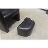 Image 6 : Leather Style LR Chair and Ottoman