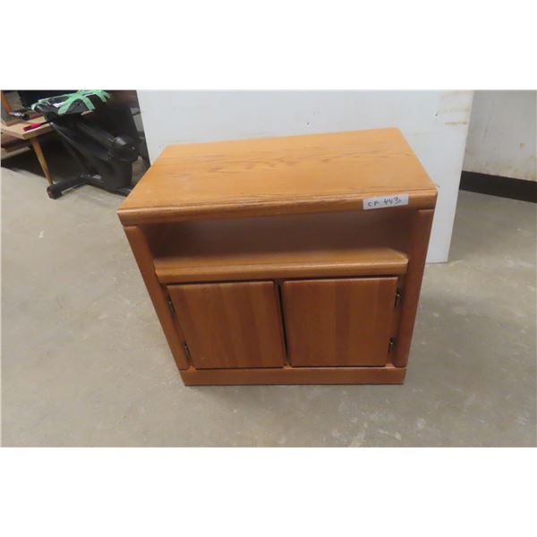 Oak Stand For Record Player 24" x 27" x 16"