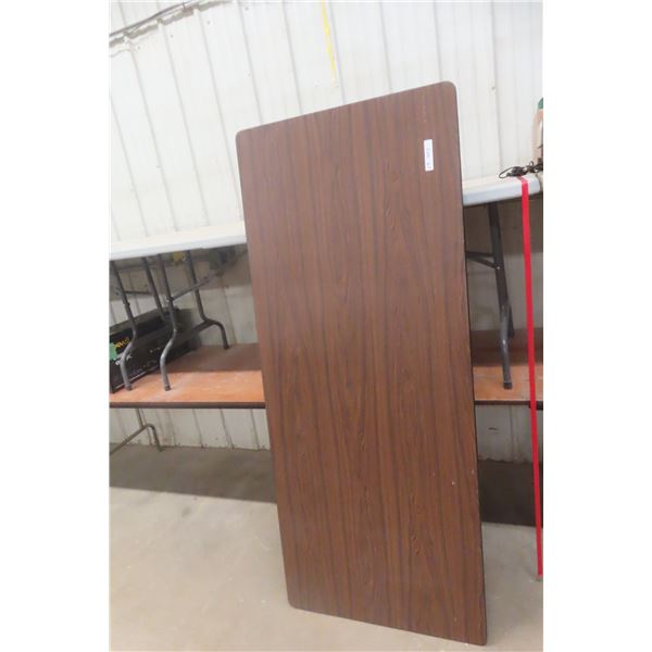 Table With Folding Legs 30" x 72"