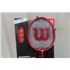 Image 2 : New Wilson Badminton Set, Four Rackets, Birdie and Net