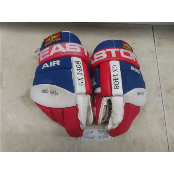 Vintage Easton Air GX 1408 Hockey Gloves