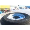 Image 4 : Four Tires w/ Rims, 385/65R22.5