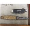 Image 9 : Vintage Tool Lot Including Pocket Knife, Staplers, Level, and More