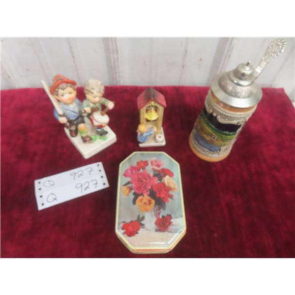 Goebel Figurine, Stein, and More