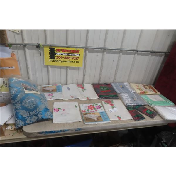 New Old Stock Table Clothes and More