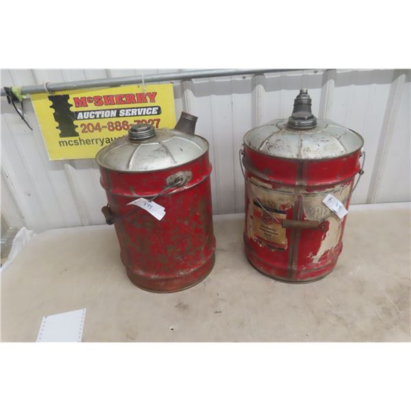 3 x 5 Gal Antelope AT Oil Cans