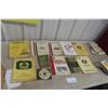 Image 1 : Ten Tractor Implement Manuals JD, MF Tractor, Crawler Manuals