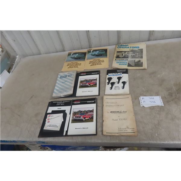 Manuals - Vehicles, Outboard, GMC, and More