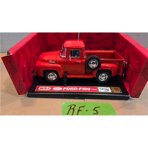 1956 Ford F-100 Mira Die Cast 1/18 Scale Red