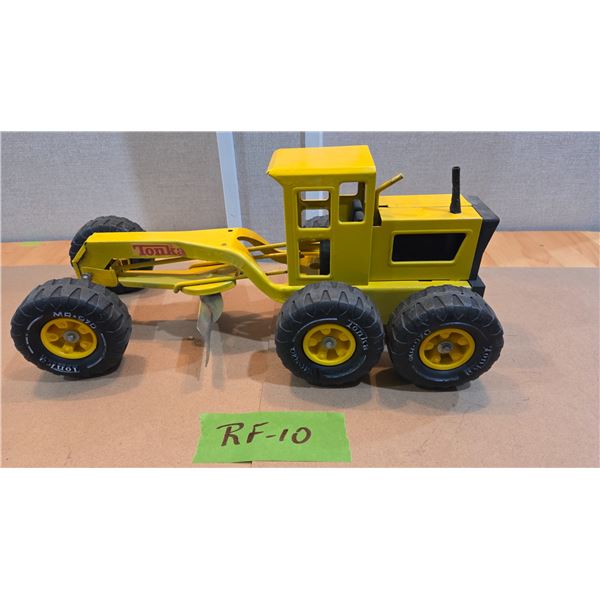 Vintage Tonka 1970s Road Grader 18 Inches Long